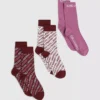 Sokken met all-over logo – 3-pack