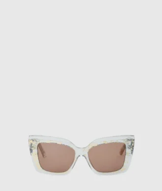 Stoere zonnebril met logo
