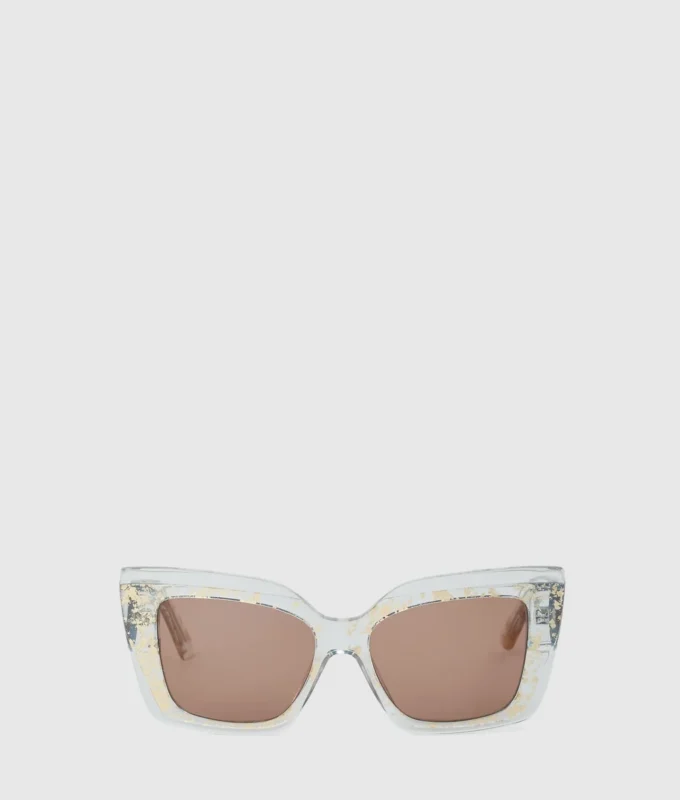 Stoere zonnebril met logo