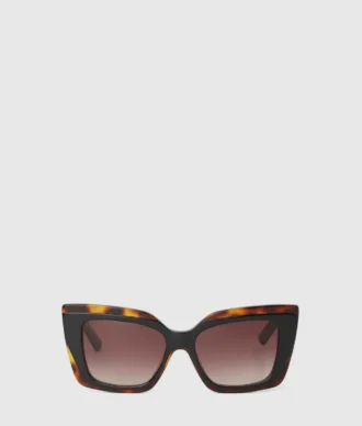 Stoere zonnebril met logo