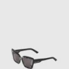 Stoere zonnebril met logo