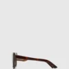 Stoere zonnebril met logo