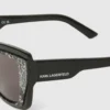 Stoere zonnebril met logo
