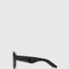Stoere zonnebril met logo