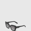 Stoere zonnebril met logo