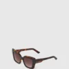 Stoere zonnebril met logo
