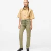 STRAIGHT JEANS MET HOGE TAILLE EN STUDS