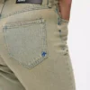 STRAIGHT JEANS MET HOGE TAILLE EN STUDS