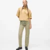 STRAIGHT JEANS MET HOGE TAILLE EN STUDS