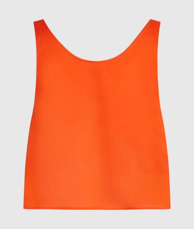 Strandtop met strik aan de voorkant