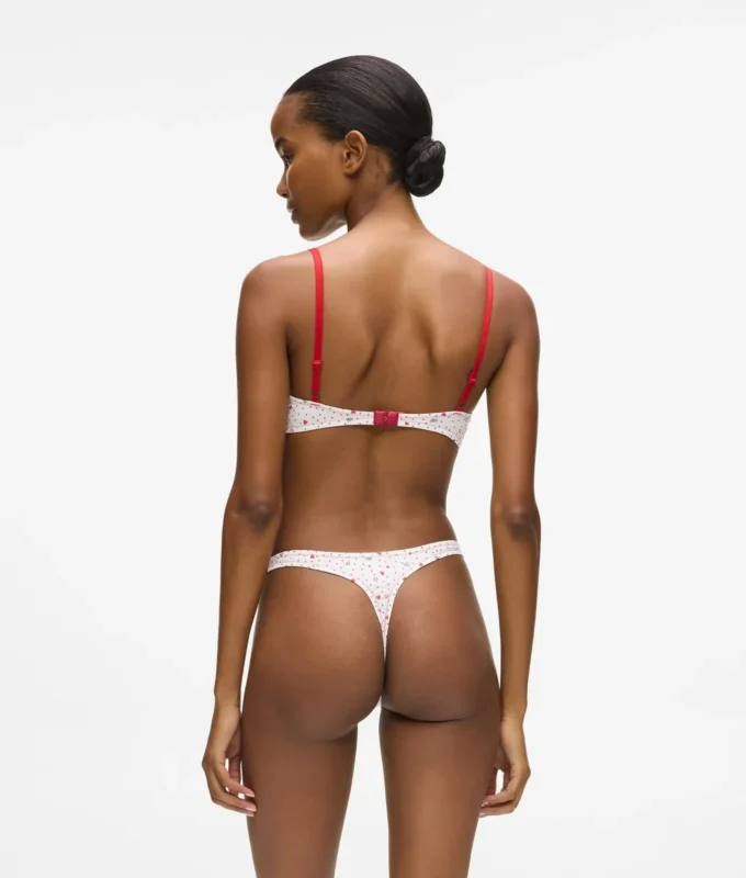 String met hartjesprint