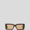 SUNGLASSES MET UITGESNEDEN SIGNATURE
