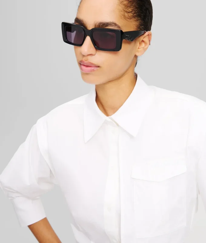 SUNGLASSES MET UITGESNEDEN SIGNATURE