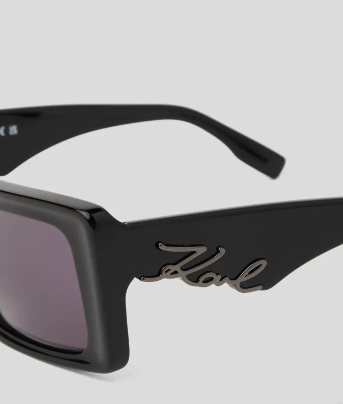 SUNGLASSES MET UITGESNEDEN SIGNATURE