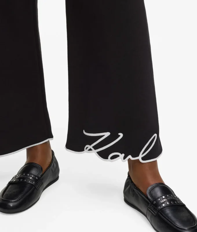 Sweatpants met kenmerkende zoom