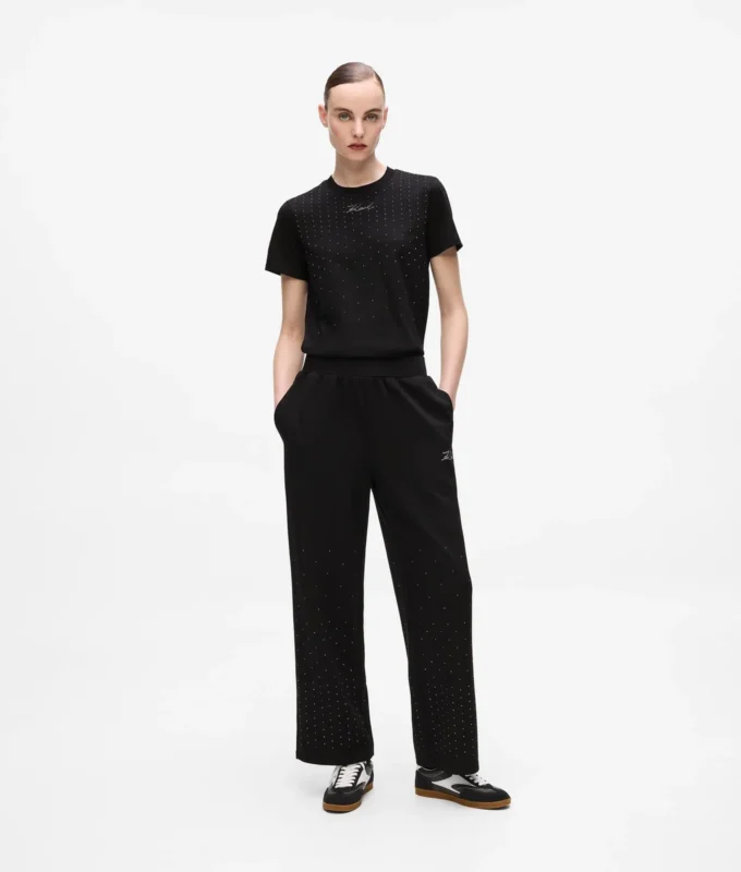 Sweatpants met strass