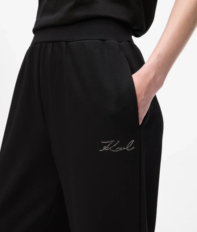 Sweatpants met strass