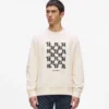 Sweatshirt met grafisch monogram