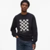 Sweatshirt met grafisch monogram