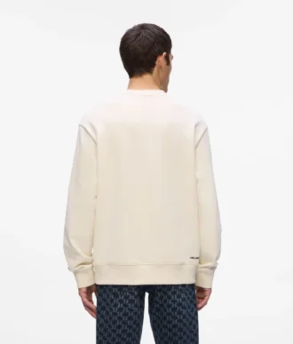 Sweatshirt met grafisch monogram