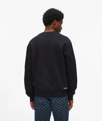 Sweatshirt met grafisch monogram