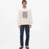 Sweatshirt met grafisch monogram