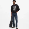 Sweatshirt met grafisch monogram