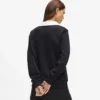 Sweatshirt met kenmerkende kraag