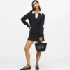 Sweatshirt met kenmerkende kraag