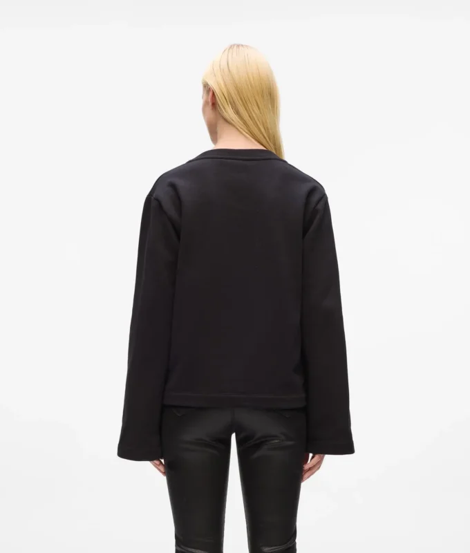 Sweatshirt met kenmerkende zoom