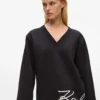 Sweatshirt met kenmerkende zoom