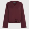 Sweatshirt met kenmerkende zoom