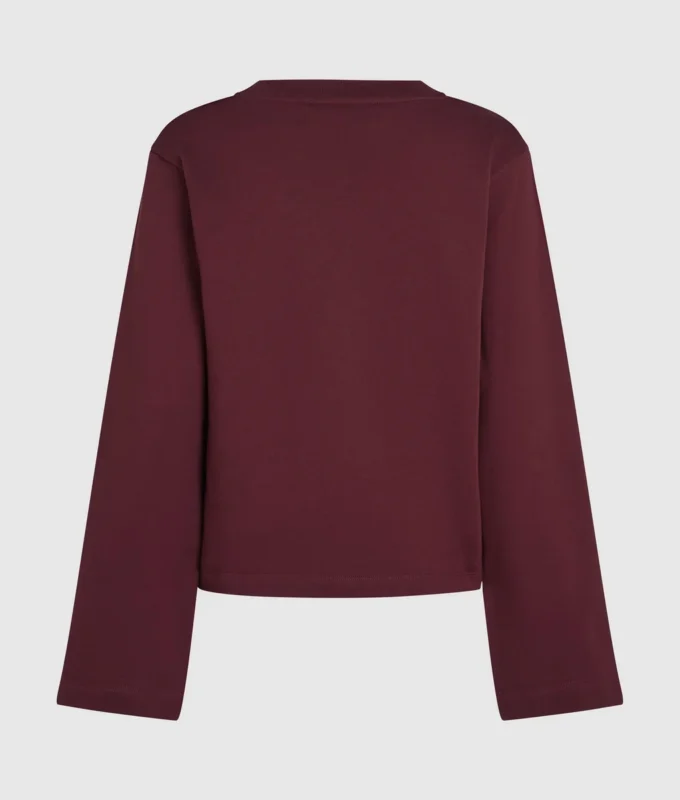 Sweatshirt met kenmerkende zoom
