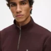 Sweatshirt met kwartritssluiting