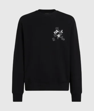 Sweatshirt met logo-letters
