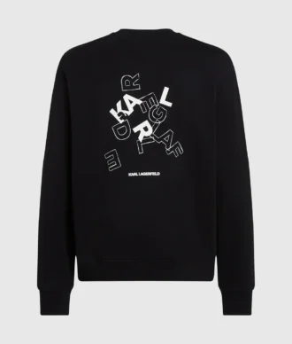 Sweatshirt met logo-letters