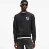 Sweatshirt met monogram patch
