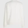 Sweatshirt met monogram patch