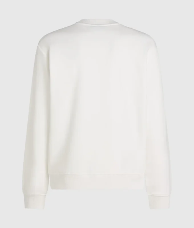 Sweatshirt met monogram patch