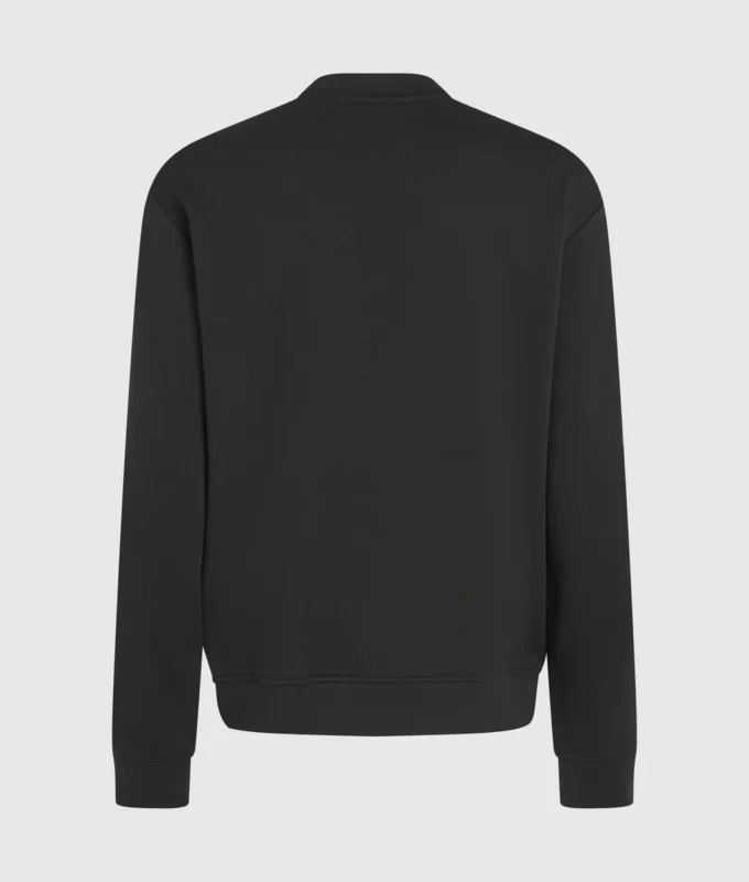 Sweatshirt met monogram patch