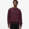 Sweatshirt met paillettenmonogram