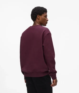 Sweatshirt met paillettenmonogram