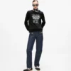 Sweatshirt met Parijs-schets
