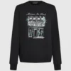 Sweatshirt met Parijs-schets