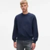 Sweatshirt met reliëfmonogram