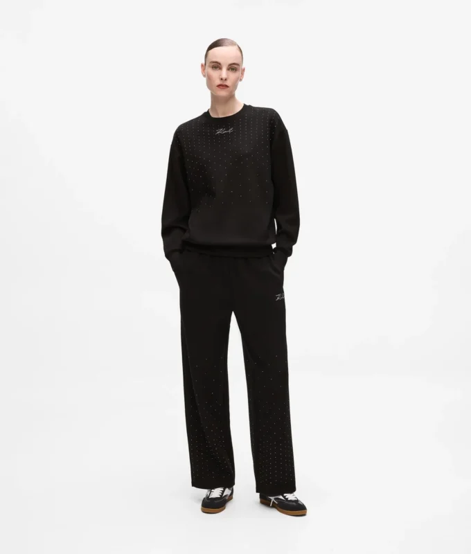 Sweatshirt met strass