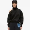 Sweatshirt met uitsnijding