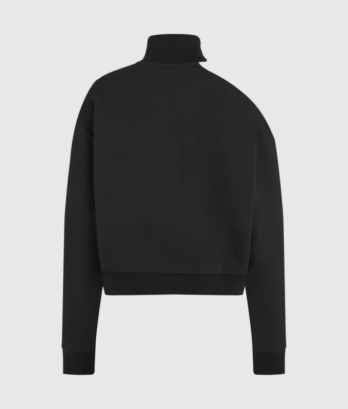 Sweatshirt met uitsnijding