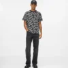 T-shirt met all-over monogram