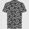 T-shirt met all-over monogram